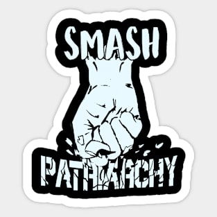 Smash Patriarchy Light Sticker